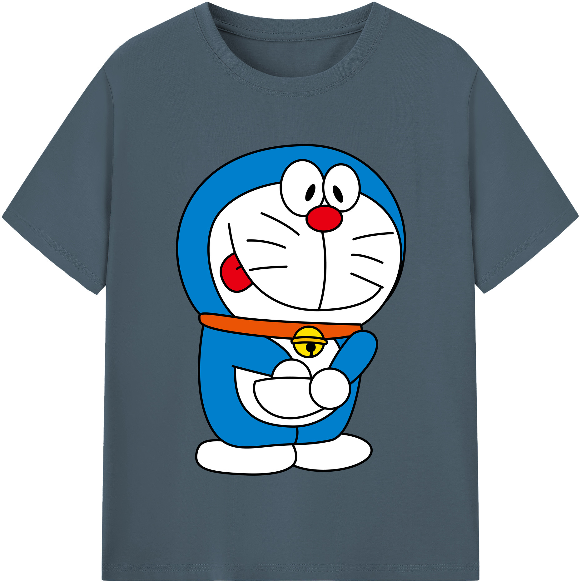（画像用） ドラえもん Doraemon 綿100％半袖Tシャツ（フロントプリント）
